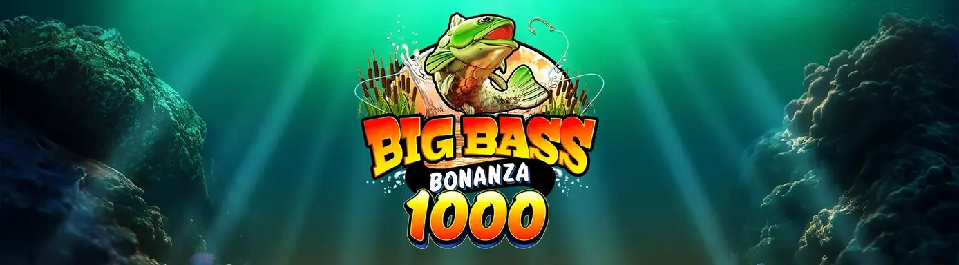 Płaskie logo aplikacji Big Bass Bonanza 1000